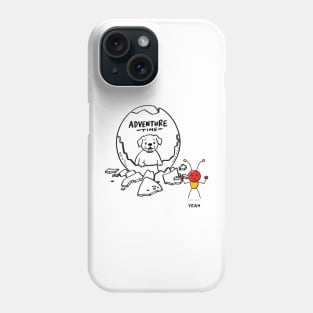 Puppy and ant - Adventure Time Phone Case