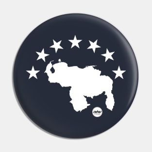 Hoodie Venezuela Mapa 7 Estrellas Pin