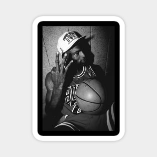 BASKETBALLART -JORDAN BLACK WHITE 11 Magnet