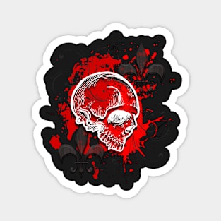 Vampire Skull Magnet