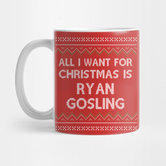 ryan gosling ugly christmas sweater