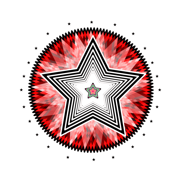 Radial star 9 by CybertronixWolf