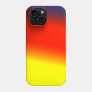 red blue yellow texture design Phone Case