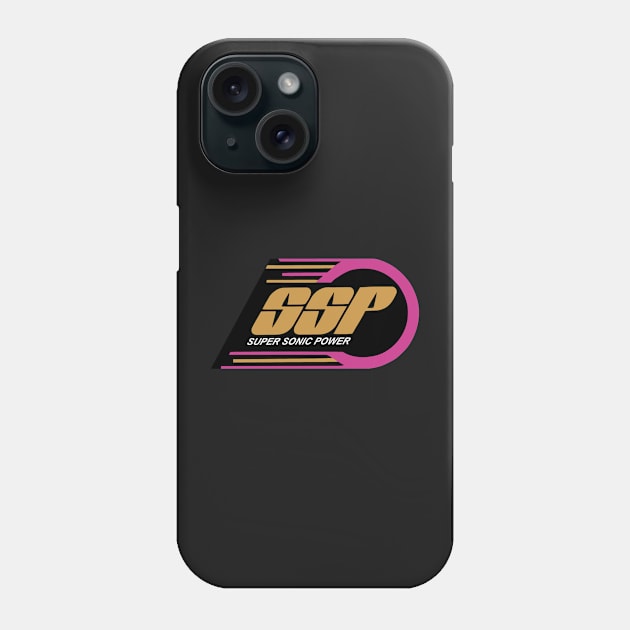 Kenner SSP Racers! Super Sonic Power! Phone Case by drquest