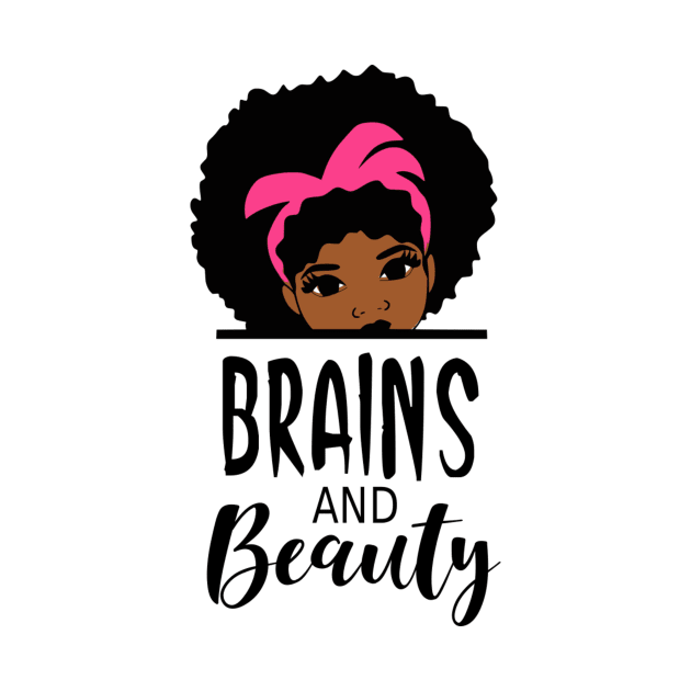 Brains and Beauty by Cargoprints