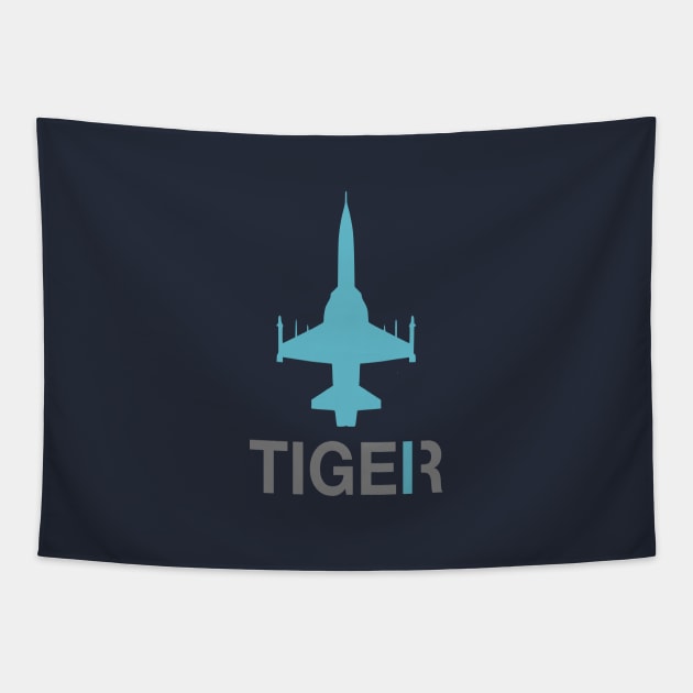 F-5 Tiger II Tapestry by Tailgunnerstudios