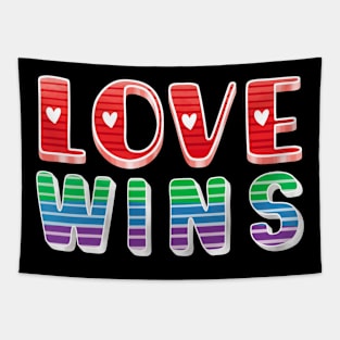 Love Wins Tapestry