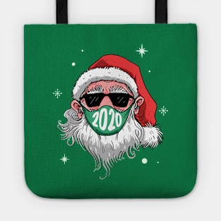 Santa Face Mask Tote