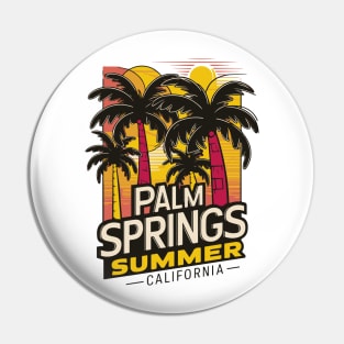 Sunset Serenade: Palm Springs Paradise Pin