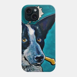 Blue Heeler Dog Bandit Phone Case