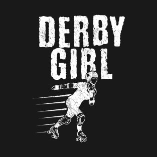 Derby Girl Roller skate T-Shirt