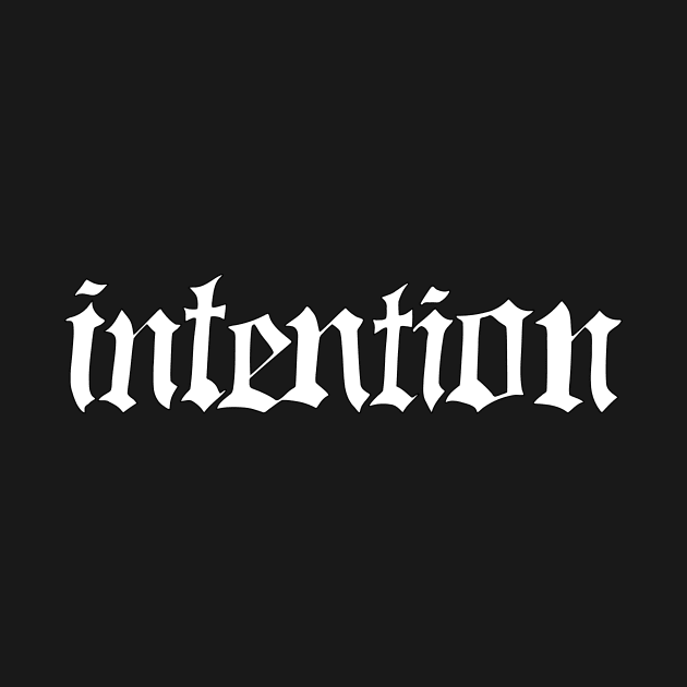 intention by Oluwa290