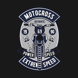 Motocross Extreme Speed, Vintage Retro Classic T-Shirt