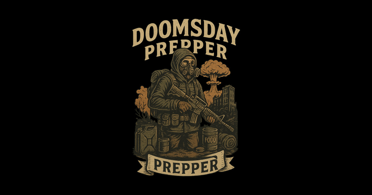 Doomsday prepper - Prepper - Sticker | TeePublic