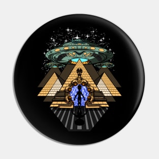 Alien Abduction Egyptian Pyramids Pin