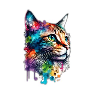 kitten watercolor T-Shirt