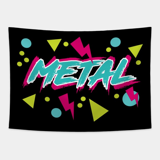 80s Ironic Hipster Metal Tapestry by isstgeschichte