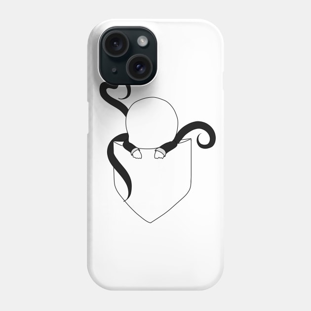 creepypasta pocket slenderman Phone Case by LillyTheChibi