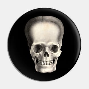 ENLOGATED SKULL HORROR Pin