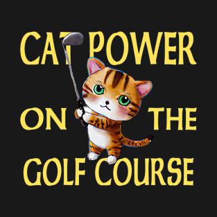 Golf cat T-Shirt