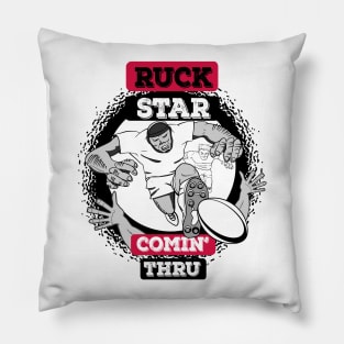 Rugby Ruck Star Pillow