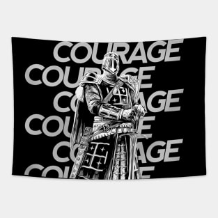 The Knight: Courage Tapestry