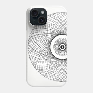 Spirograph Line Art Phone Case