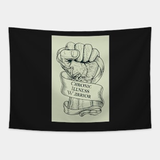 Copy of Chronic Illness Strong Fist Tapestry