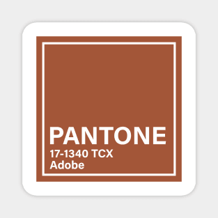 pantone 17-1340 TCX Adobe Magnet