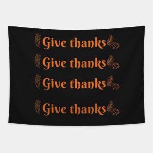 Give Thanks sticker pack 4 pieces Tapestry