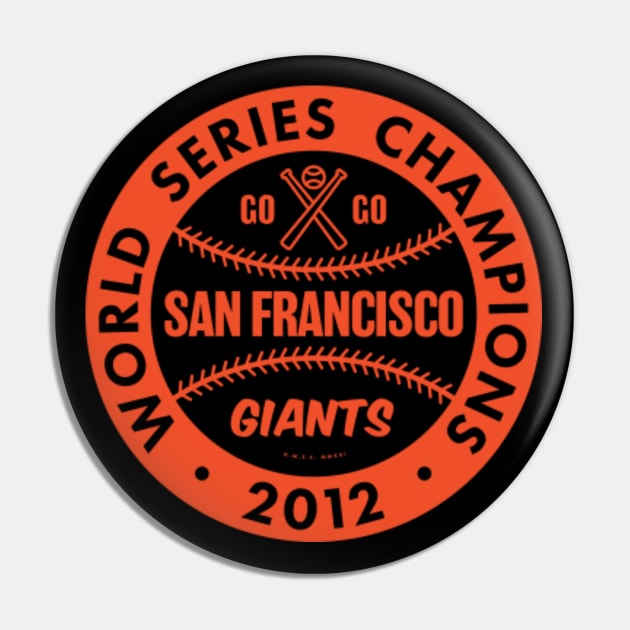 NEW 2012 World Series Champions SF San Francisco Giants t-shirt