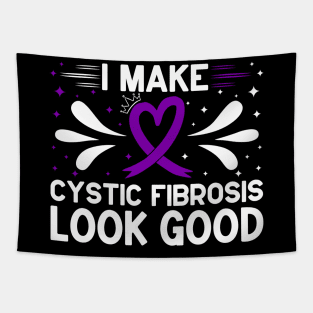 I Make Cystic Fibrosis Look Good Cystic Fibrosis Awareness Tapestry