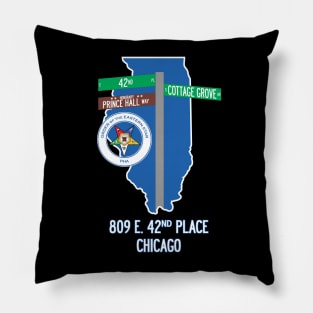 Eight O(ES) Nine Street Signs Pillow