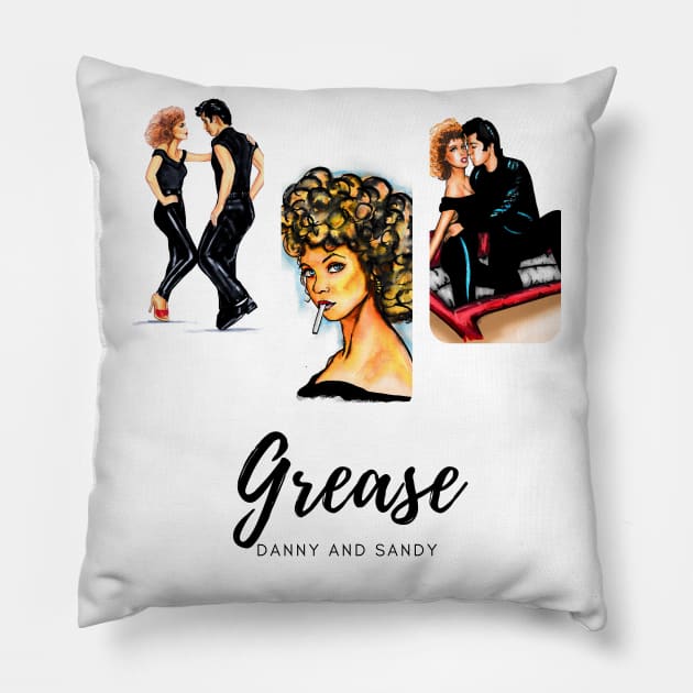 Grease Pillow by Svetlana Pelin