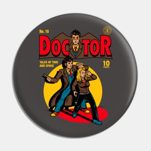 Doctor Comic Pin