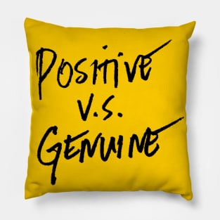 Positive vs Gwnuine Pillow
