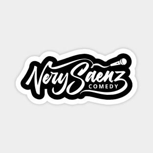 Nery Saenz Comedy Logo Magnet