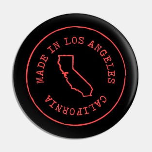 Made in Los Angeles California Pin