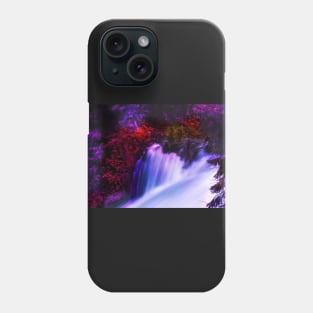 Nature with a Twist Waterfall Closeup Phone Case