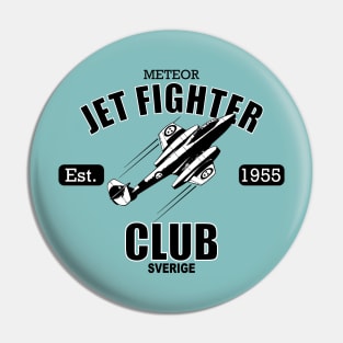 Swedish Gloster Meteor Pin