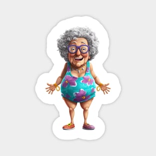Summer Grandma #1 Magnet