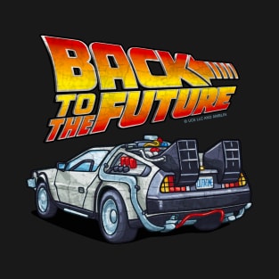 Back to the Future - DMC DeLorean T-Shirt