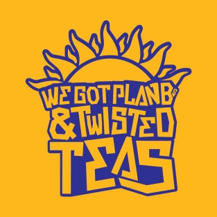 Plan Bs & Twisted Teas - Blue Outline T-Shirt