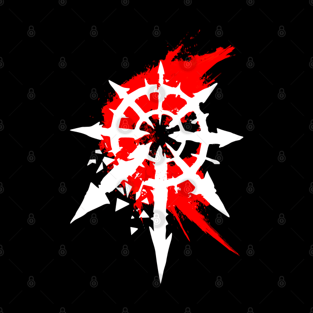 BLOOD STAR OF CHAOS white by Helgar