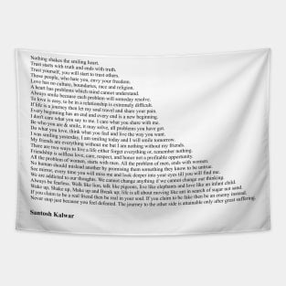 Santosh Kalwar Quotes Tapestry