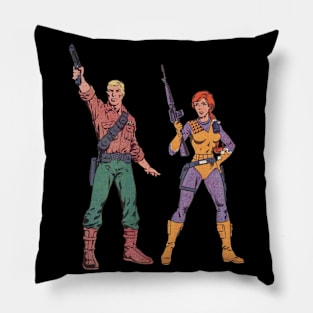 Duke & Scarlett Pillow