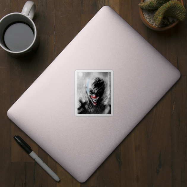 Scary Stories To Tell In The Dark Clown Clown Sticker Teepublic