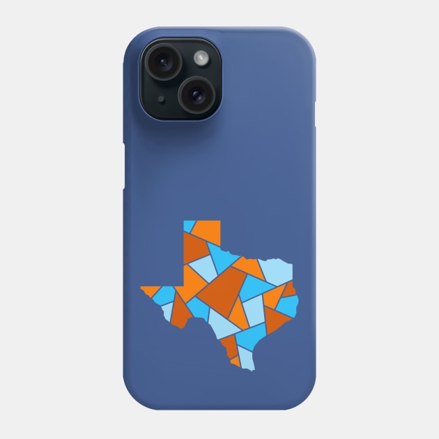 Texas Mosaic - Guadalupe Rafter Phone Case by dSyndicate