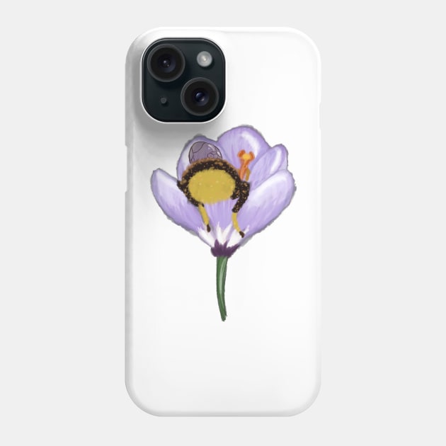 Sleepy bee Phone Case by TheUndeadDesign