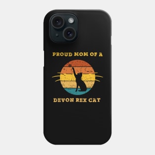 devon rex cat mom Phone Case